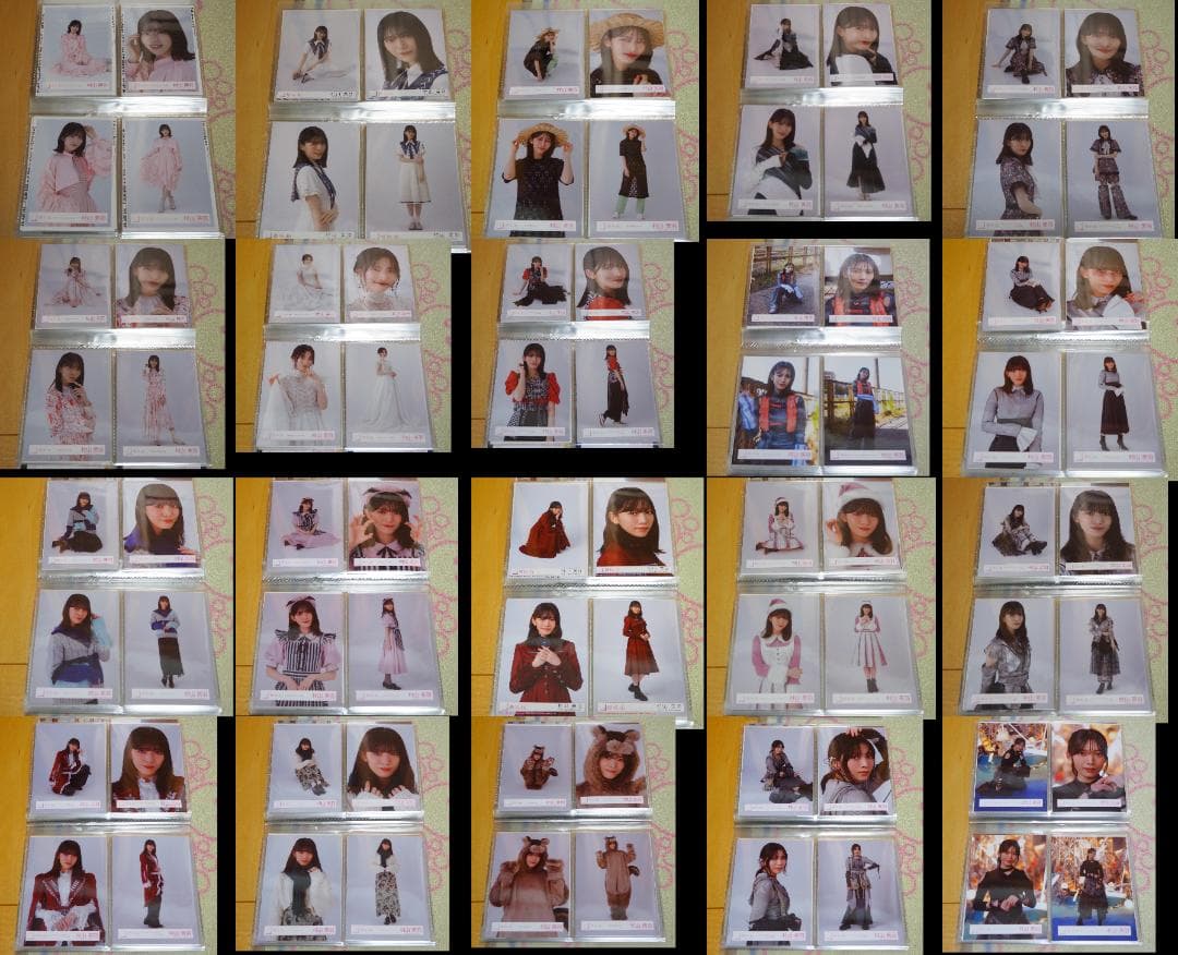 櫻坂46 村山美羽 生写真 コンプ まとめ売り 70種(280枚)