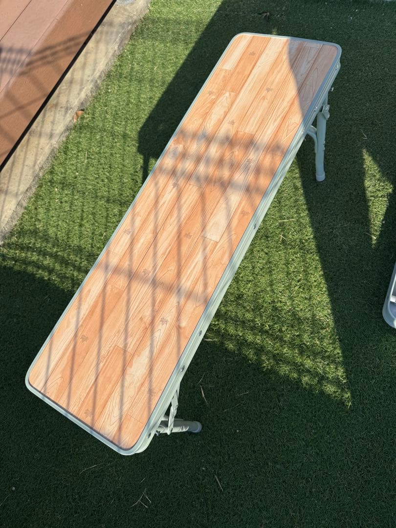 ロゴス　ベンチテーブルセット６人