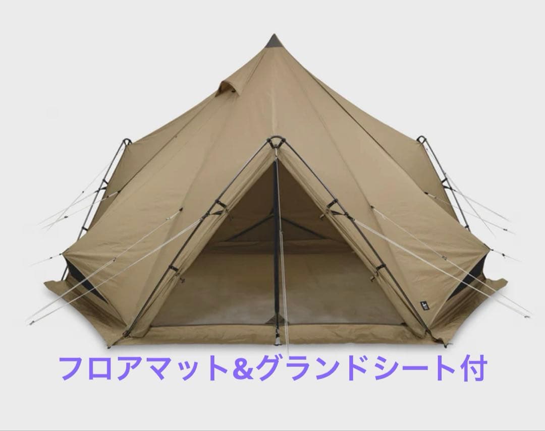 ZANE ARTS ゼクーM ゼインアーツ　フロアマット&グランドシート付