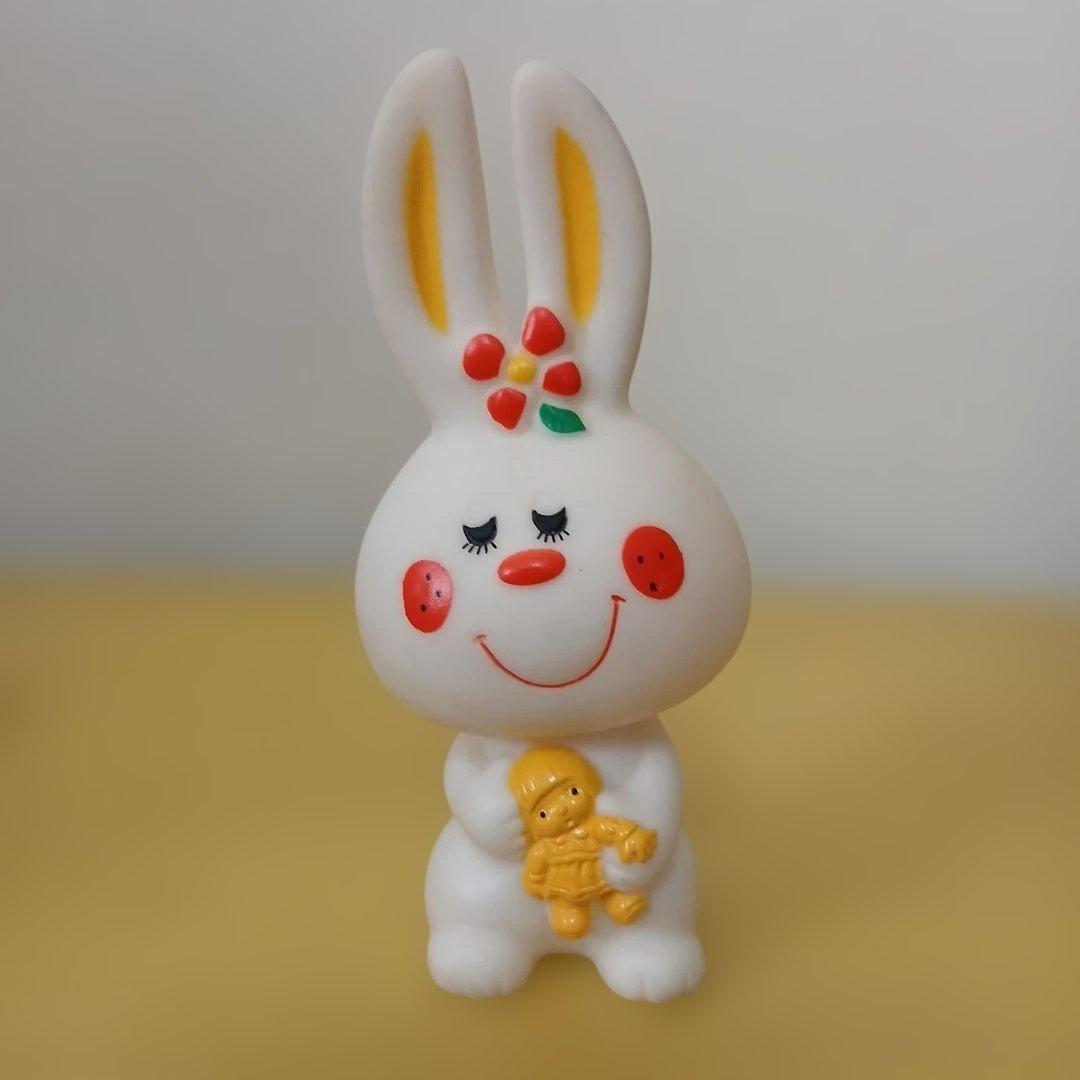 水森亜土　昭和レトロ　ソフビ人形　3体セット品