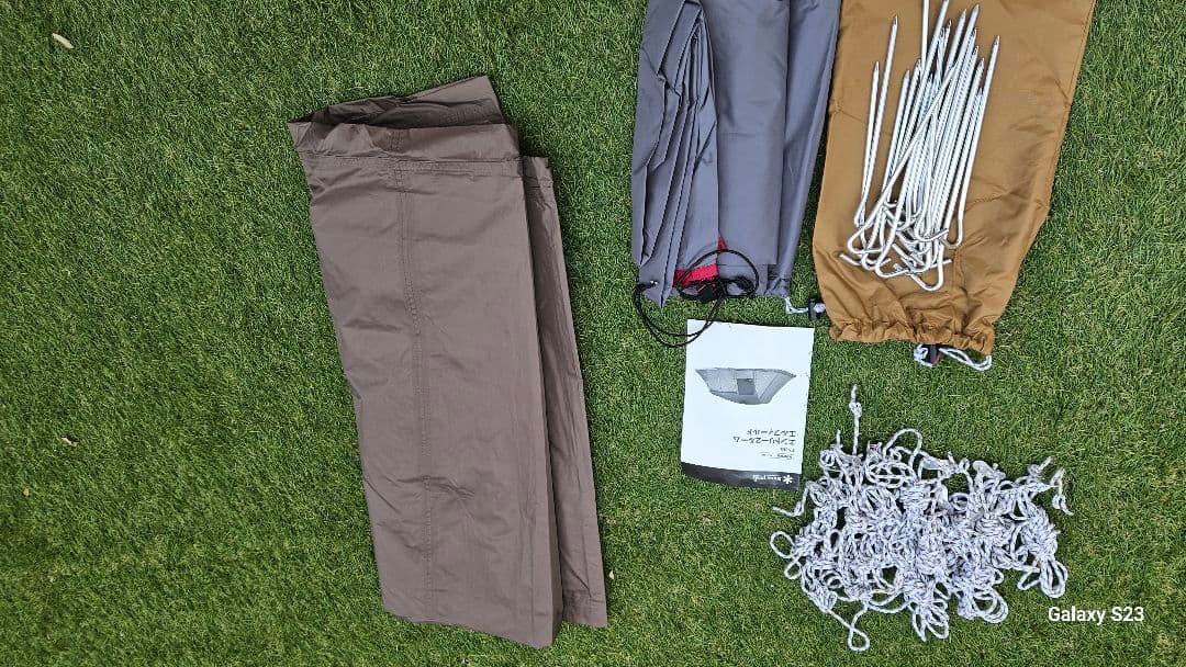  peak テント　 エントリー2ルーム　エルフィールドとマット&シート