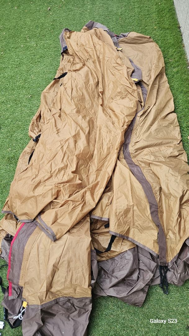  peak テント　 エントリー2ルーム　エルフィールドとマット&シート