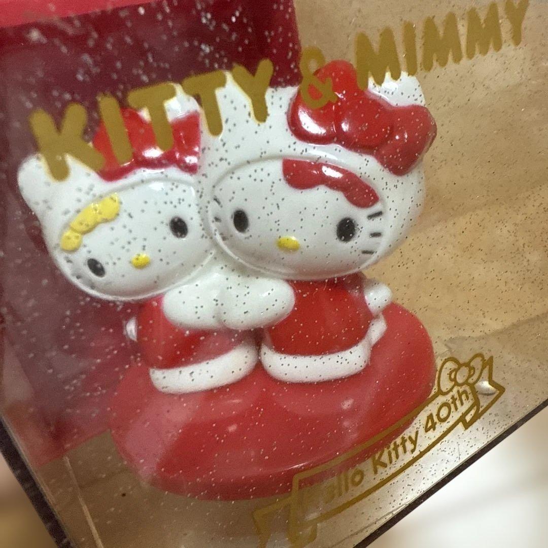 ハローキティ　40周年　ハローミミィ　ケース入りスタンプ　スタッキングチェスト