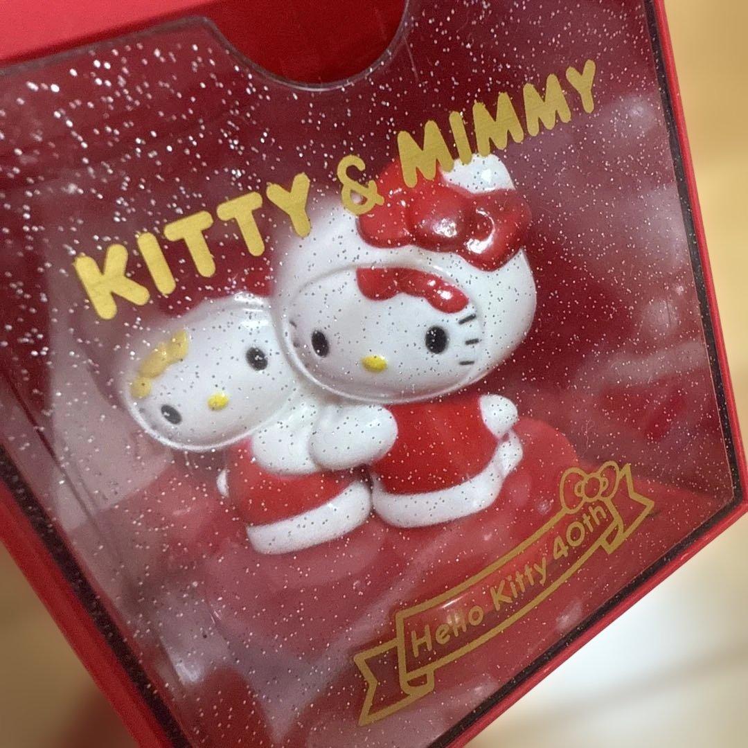ハローキティ　40周年　ハローミミィ　ケース入りスタンプ　スタッキングチェスト