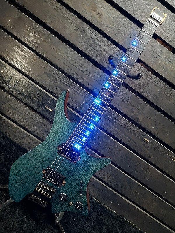 ◆大感謝祭!! NK Guiars Blue 6弦 光るネック G1G22738