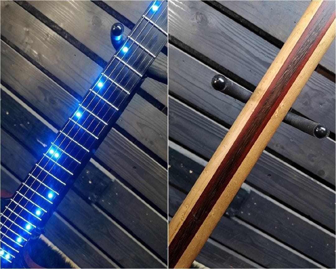 ◆大感謝祭!! NK Guiars Blue 6弦 光るネック G1G22738