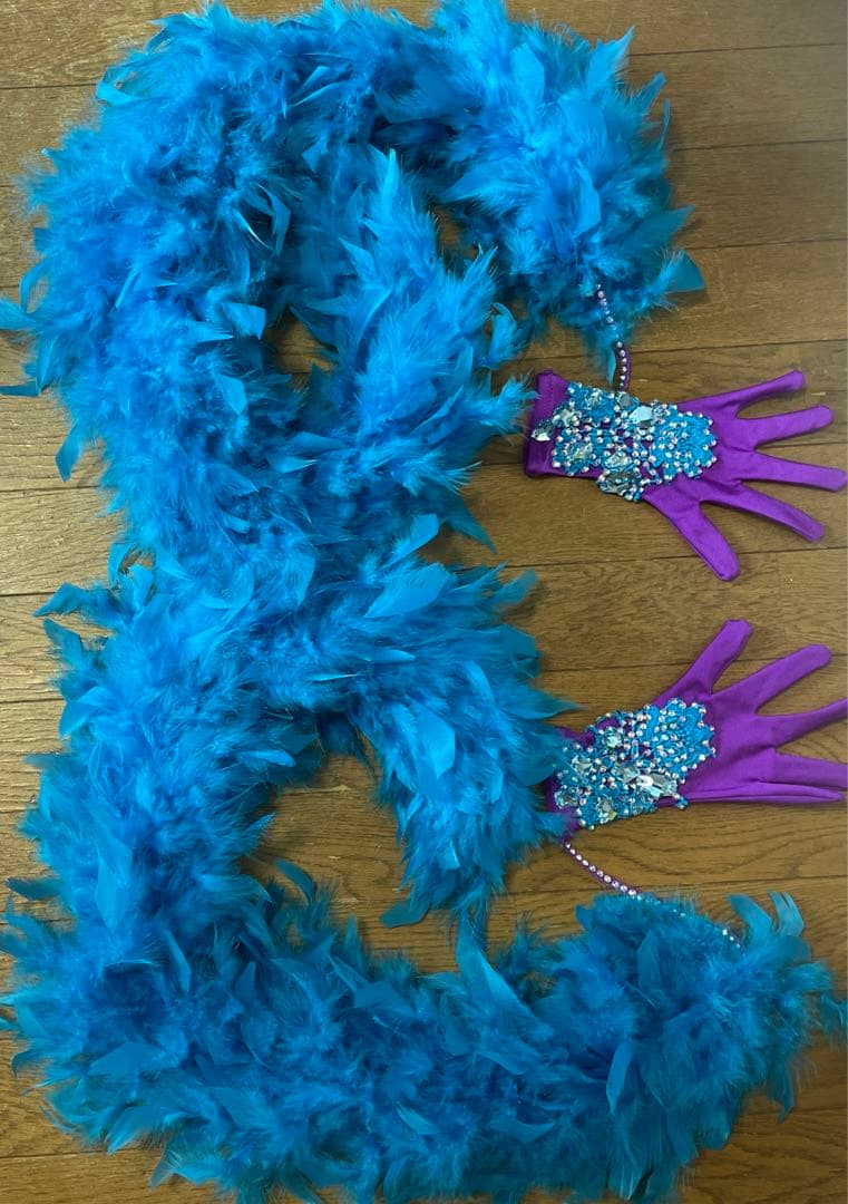 社交ダンス　ドレス　スタンダードドレス　紫　THE ONE ワンピース　衣装