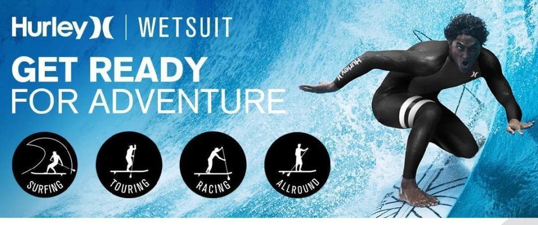 サイズLS ハーレー HURLEY 3/2mm チェストジップ　　ウェットスーツ