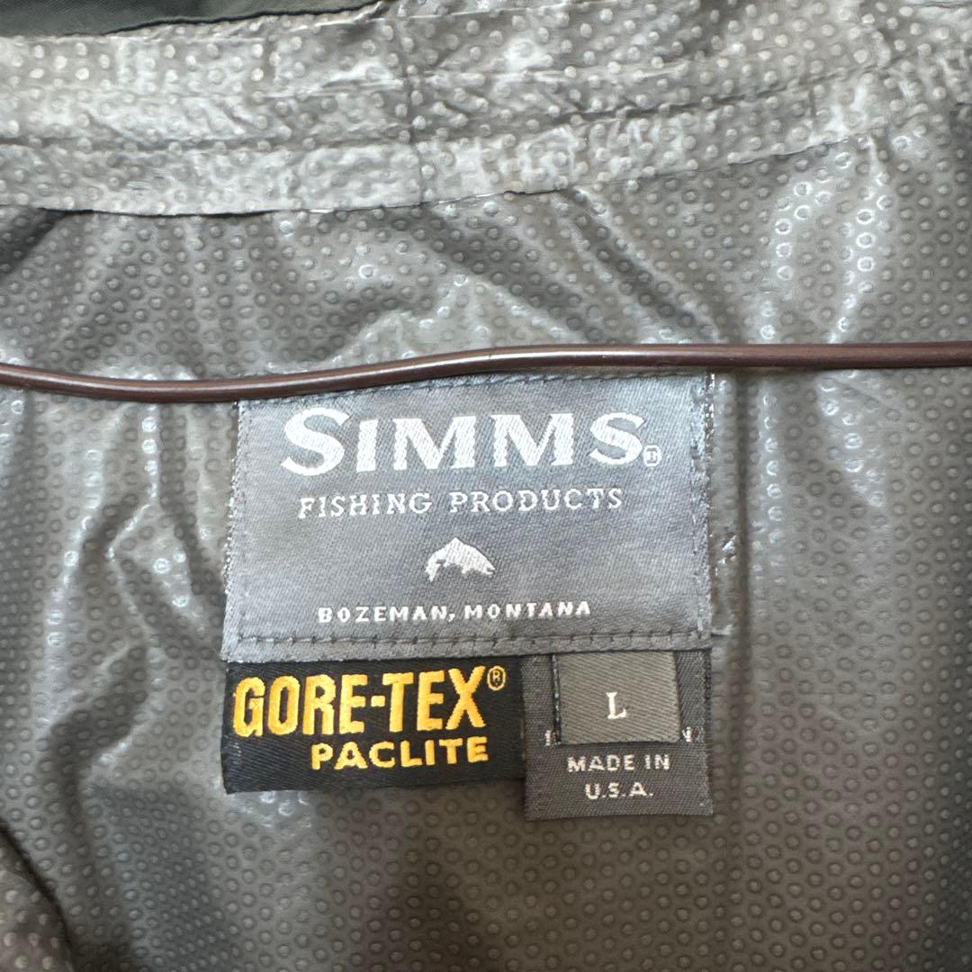 simms ゴアテックスジャケットLサイズ