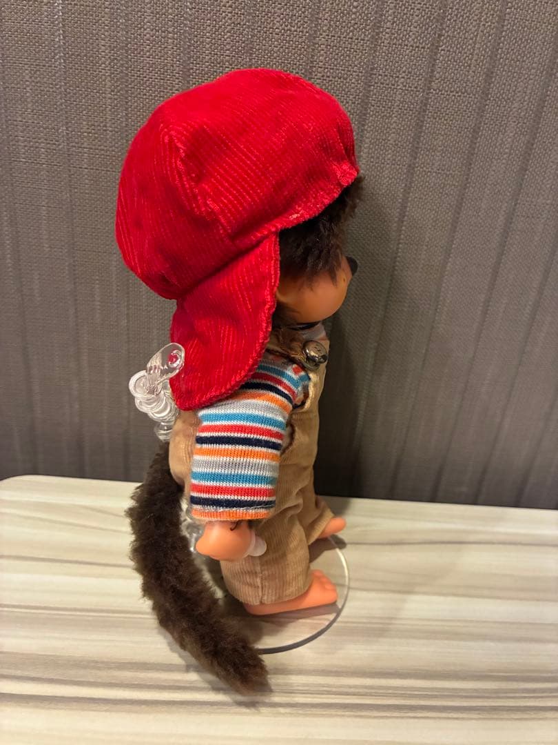 当時物　昭和レトロモンチッチ　オーバーオール　セキグチ　ブルーアイ　ヴィンテージ