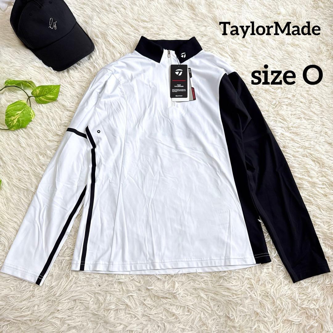 【テーラーメイド】新品タグ付 ポロシャツ ホワイト XLサイズ レディース
