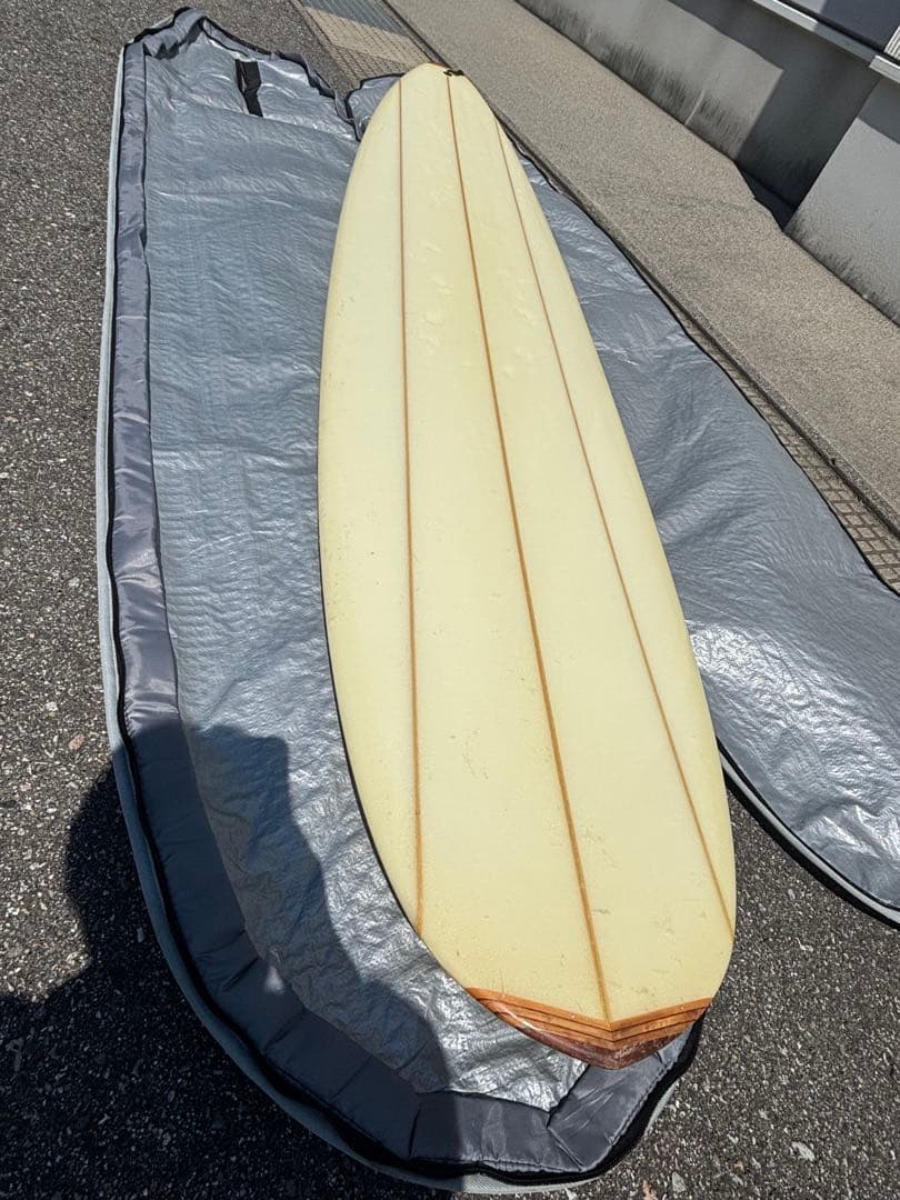 サーフボード ロングボード スリーストリンガーブランド不明