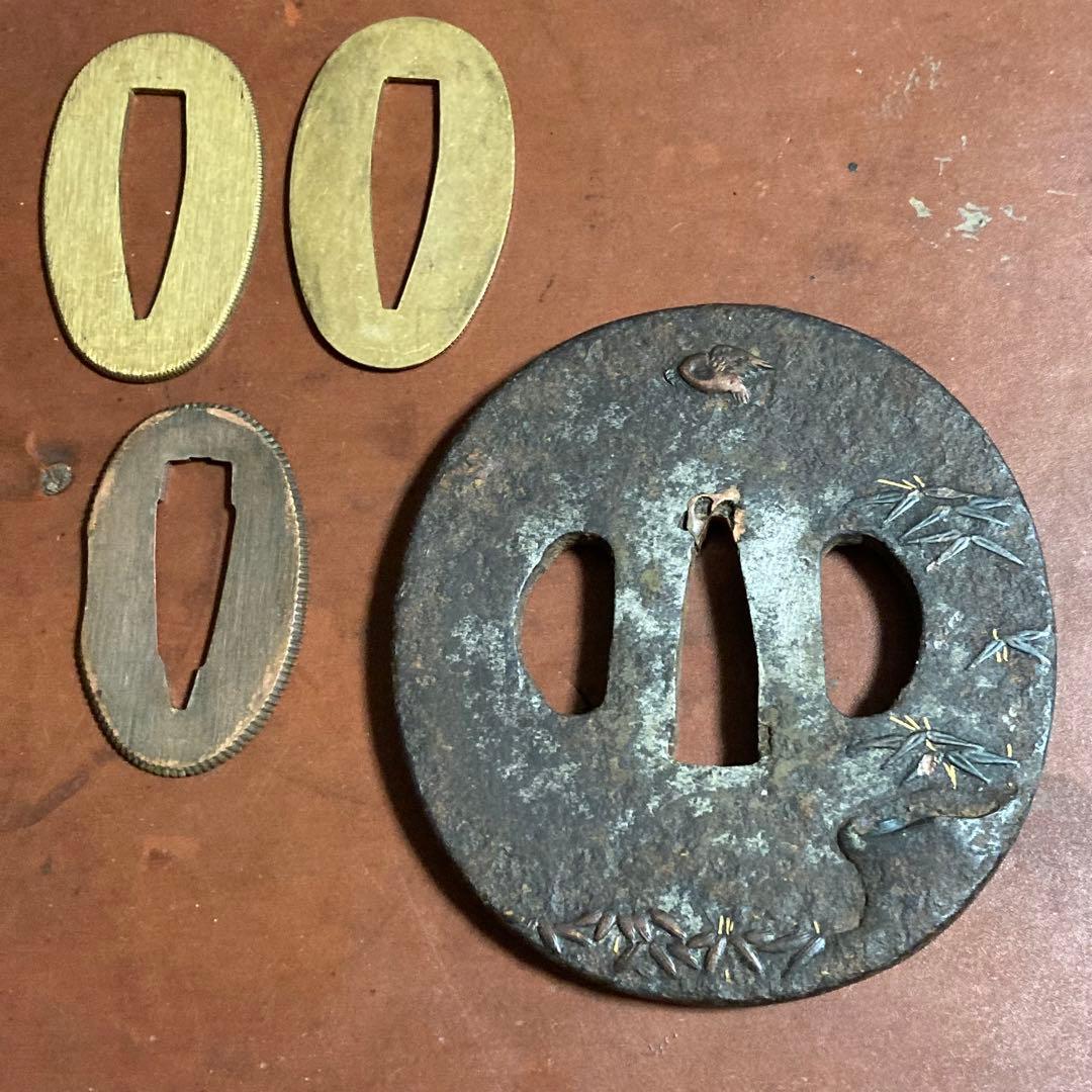 日本刀　竹光　刀装　刀装具一式　拵