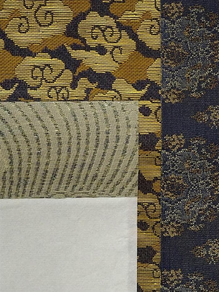 【真作】大幅掛軸 大平泰庵『六字名号』紙本 肉筆 共箱付 掛け軸 g060515