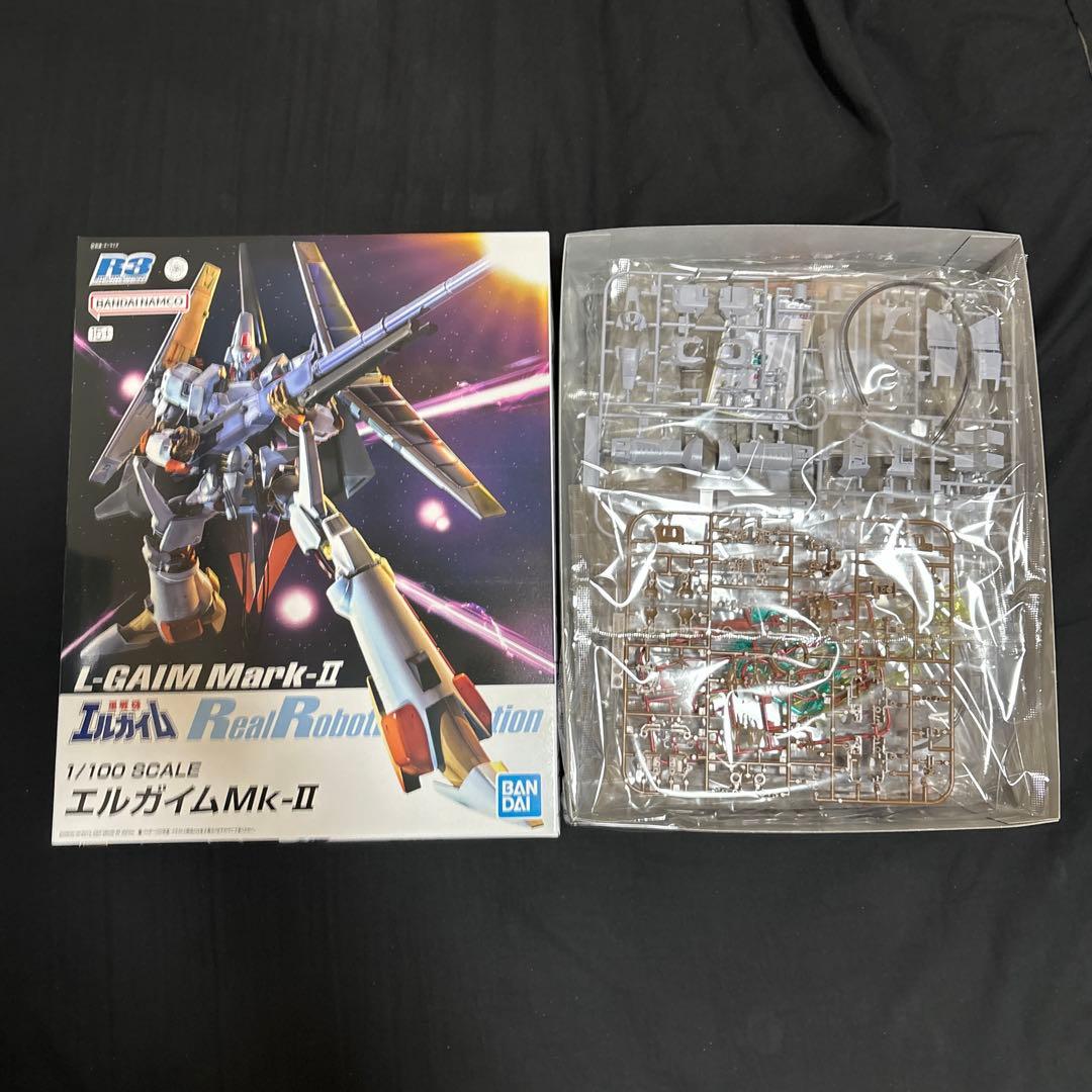 エルガイム プラモデルセット 1/144　1/100 HG R3 旧キット