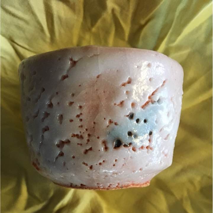 新品未使用品 人間国宝 加藤孝造 志野焼ぐい呑