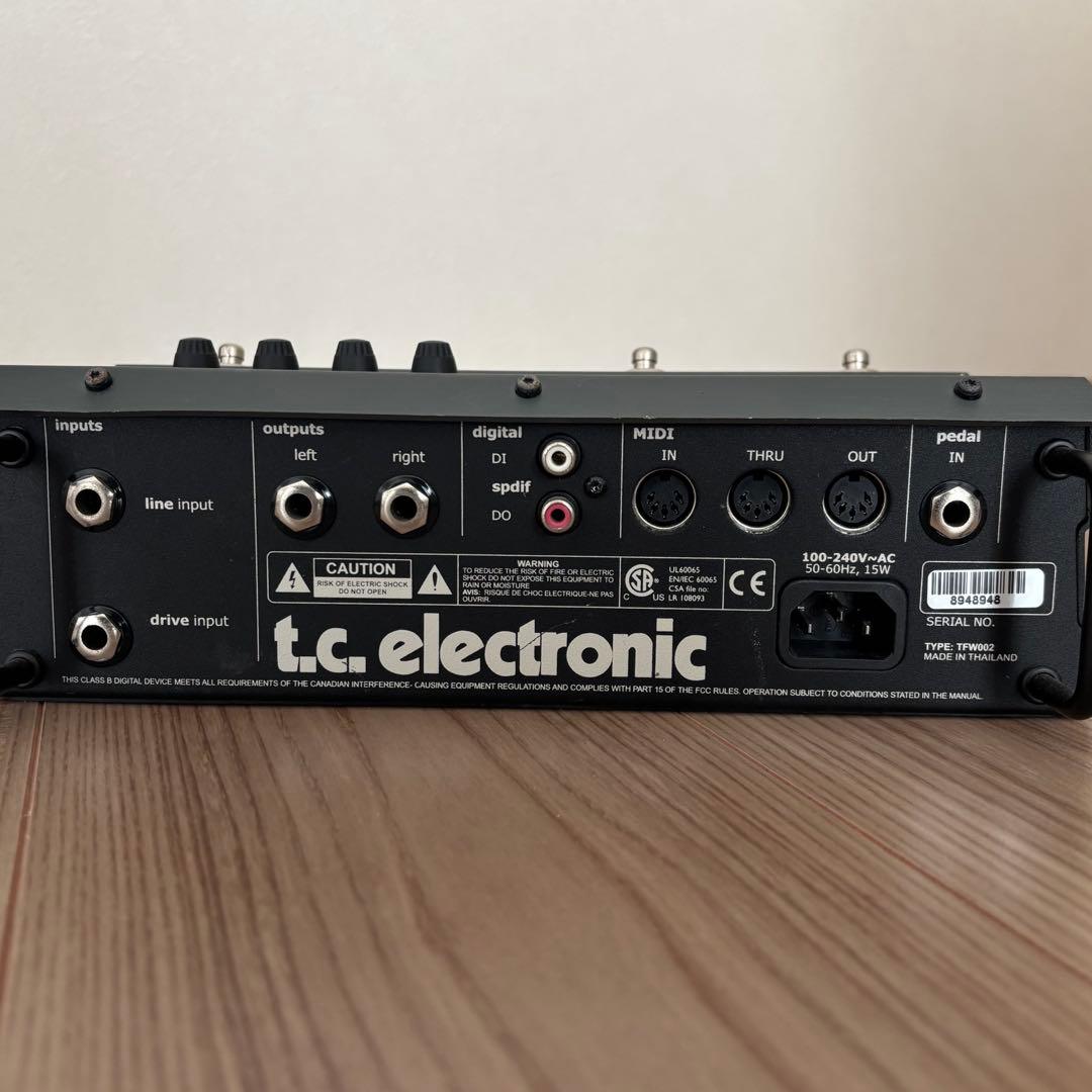 ギター t.c. electronic Nova System
