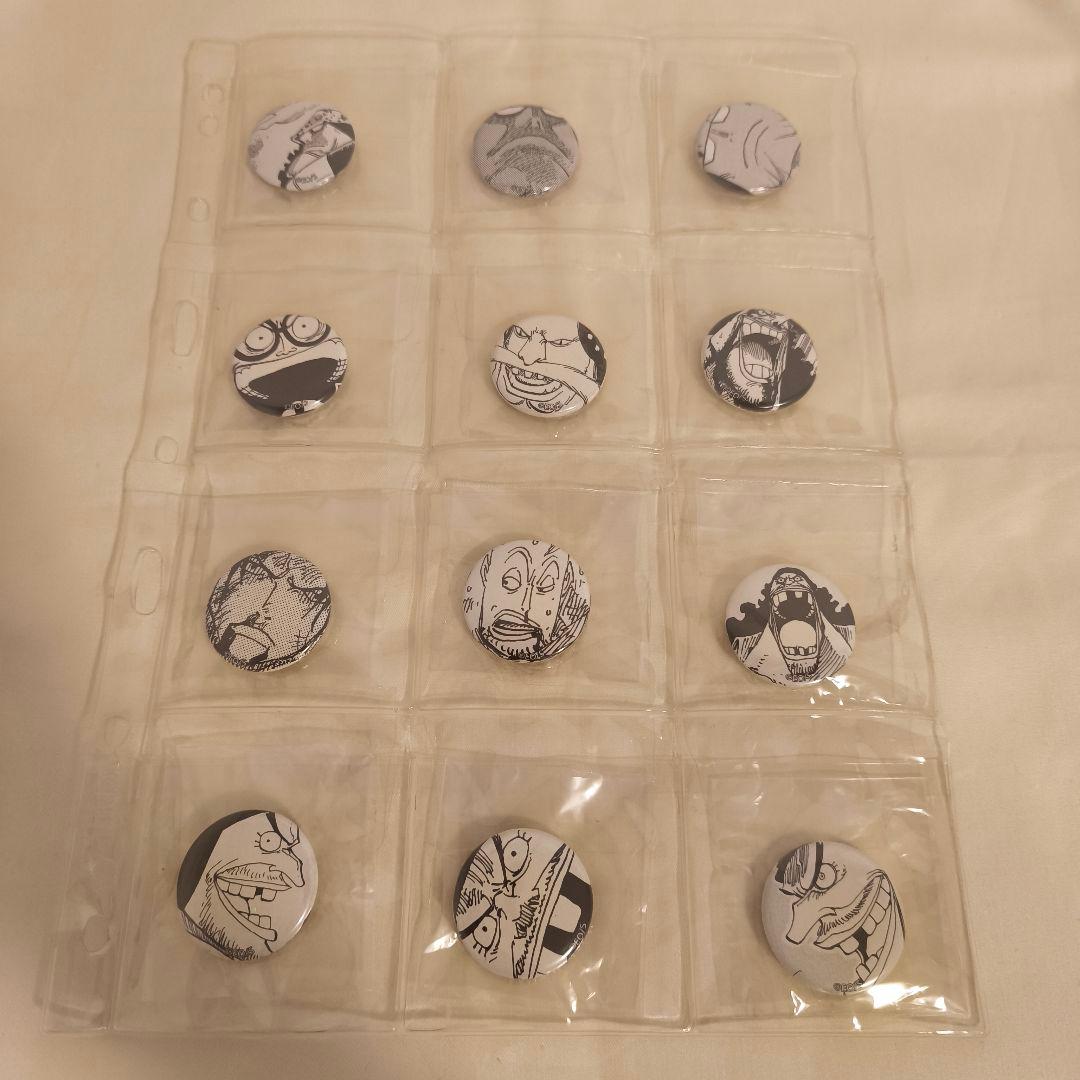 ワンピース オールフェイス缶バッジ　まとめ売り