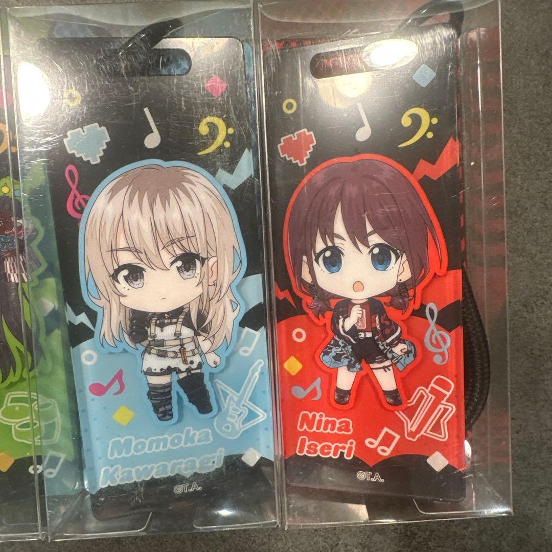 ガールズバンドクライ アクリルホルダー 5種コンプリートセット 上海限定