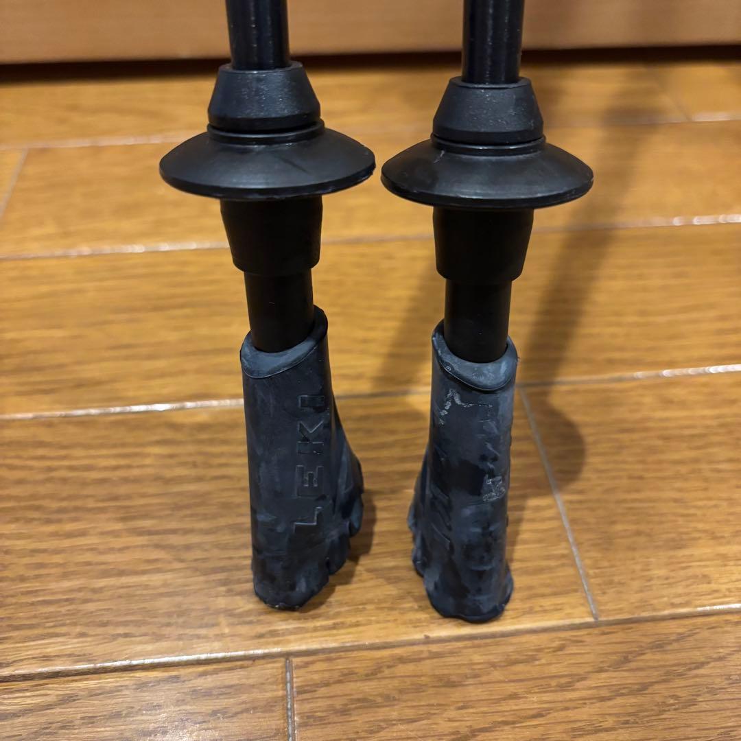 【数回使用のみ美品‼️】LEKIノルディックウォーキングポールSPIN SHORT