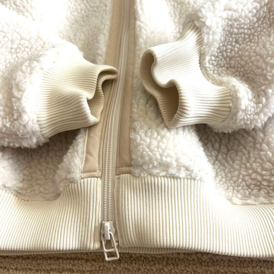 ジャックバニー　JACK BUNNY ダブルジップ ボアフリースジャケット