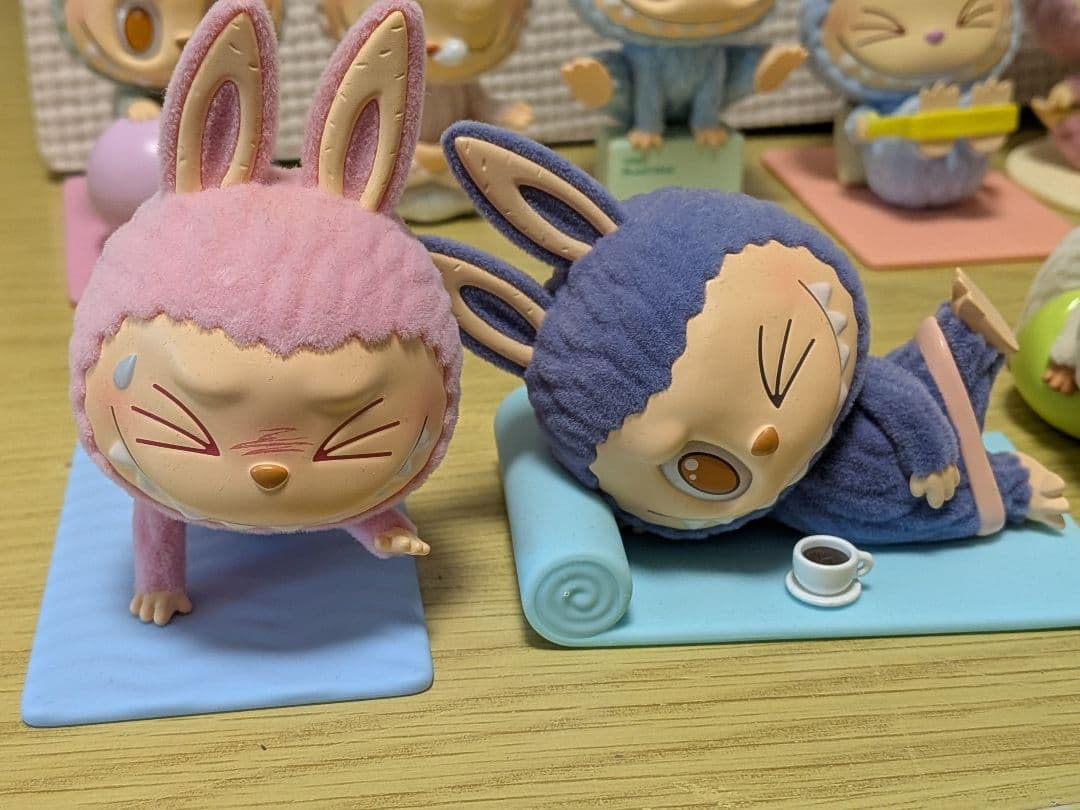 【10点セット】THE MONSTERS －LAZY YOGA－Labubu