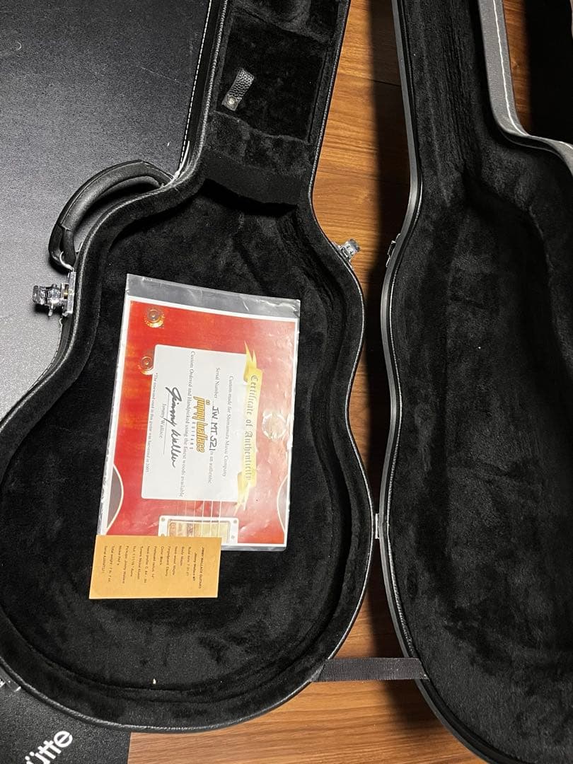jimmy wallace JWMT 521 セミアコ　エレキギター