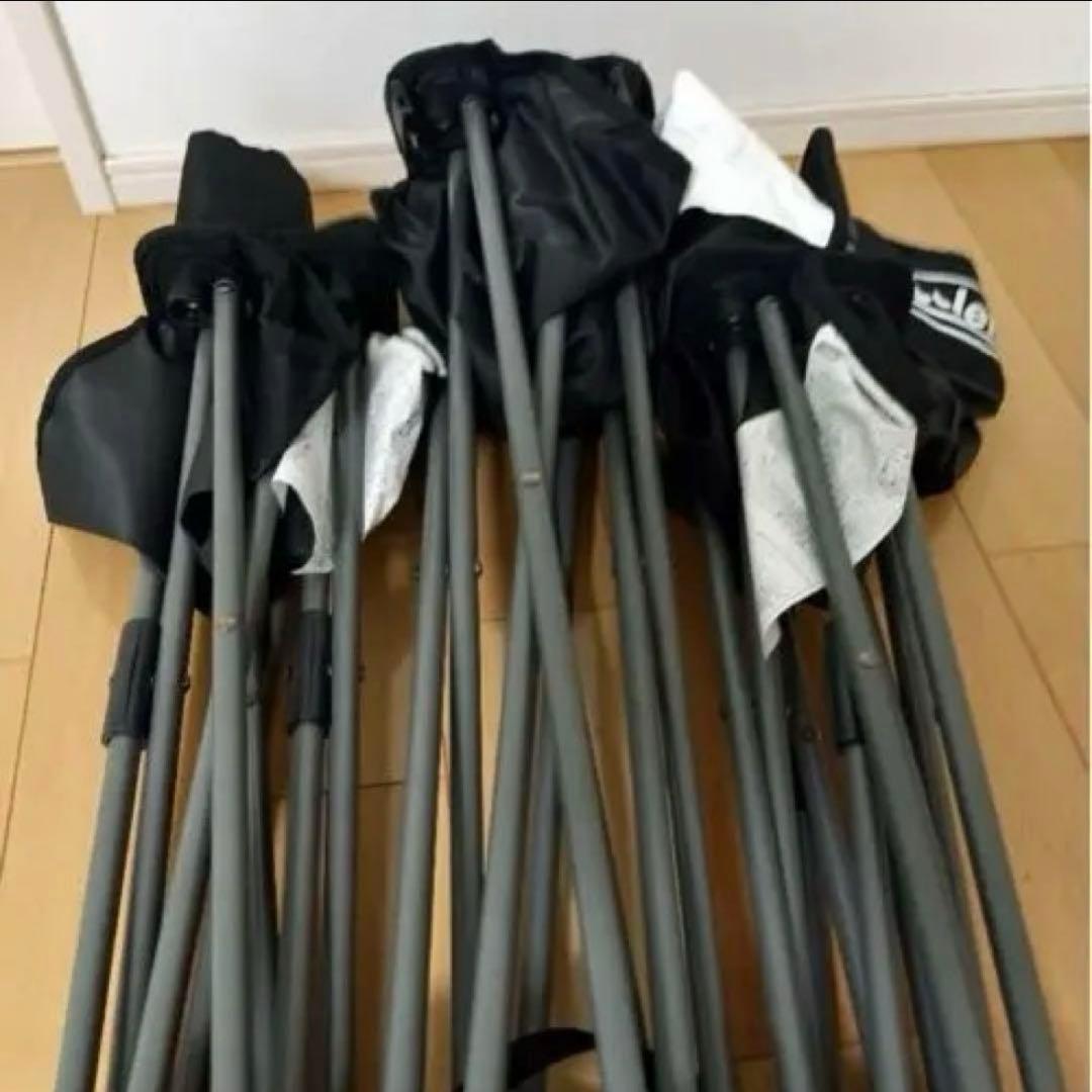 【廃盤・レア】コールマン コンパクトチェアテーブルセット (ブラック)