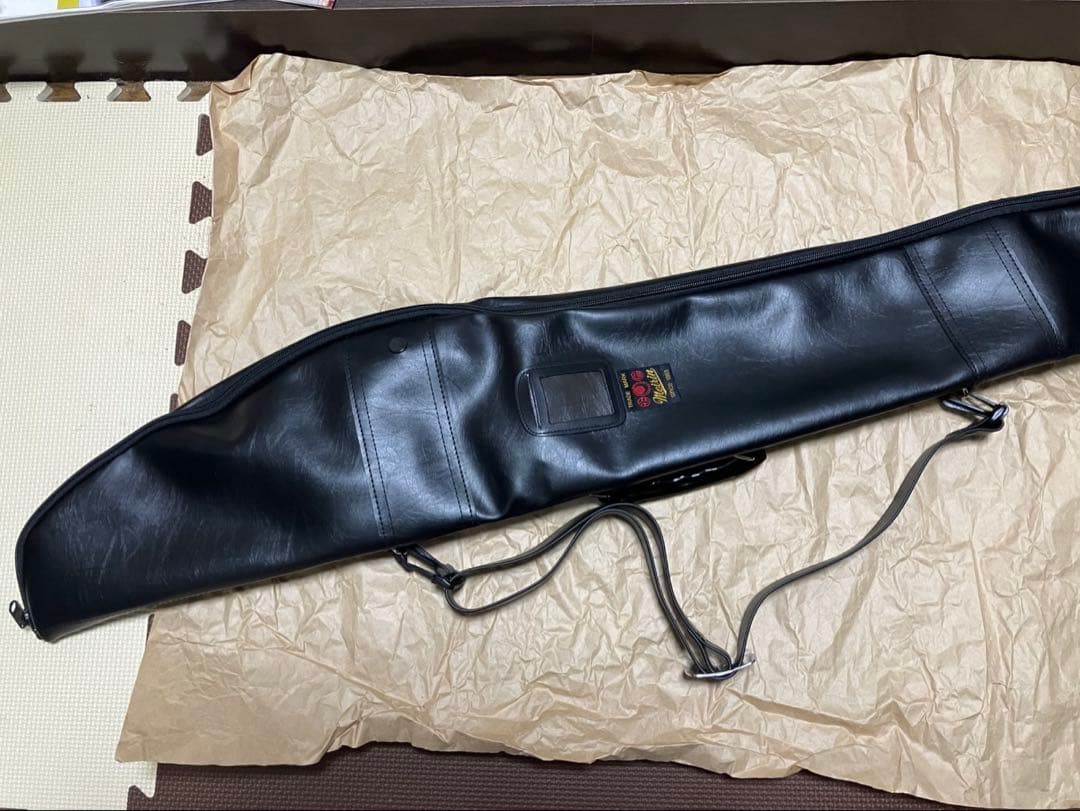 刀袋・内袋・房 黒デラクール二本入刀袋 居合道