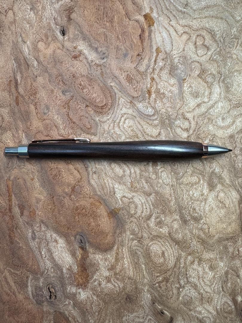 【woodpencraft　木軸ペン】黒檀