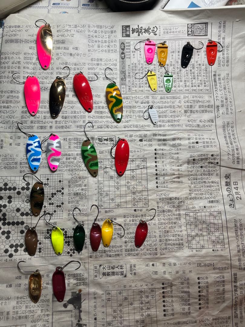 エリアトラウト　スプーン54枚セット