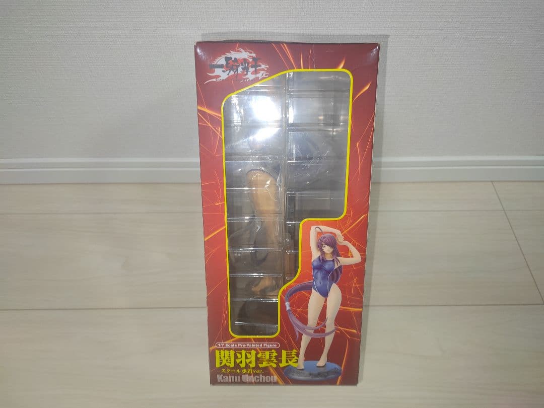 【新品未開封】一騎当千 関羽雲長 スクール水着Ver. イリサワ限定ホワイト版