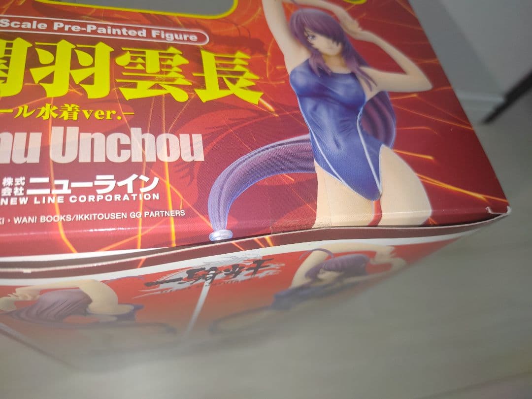 【新品未開封】一騎当千 関羽雲長 スクール水着Ver. イリサワ限定ホワイト版