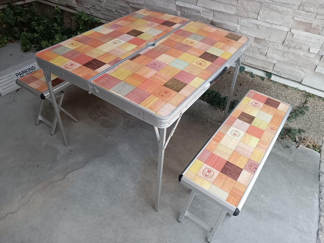 【Coleman】ナチュラルモザイクファミリーリビングセット