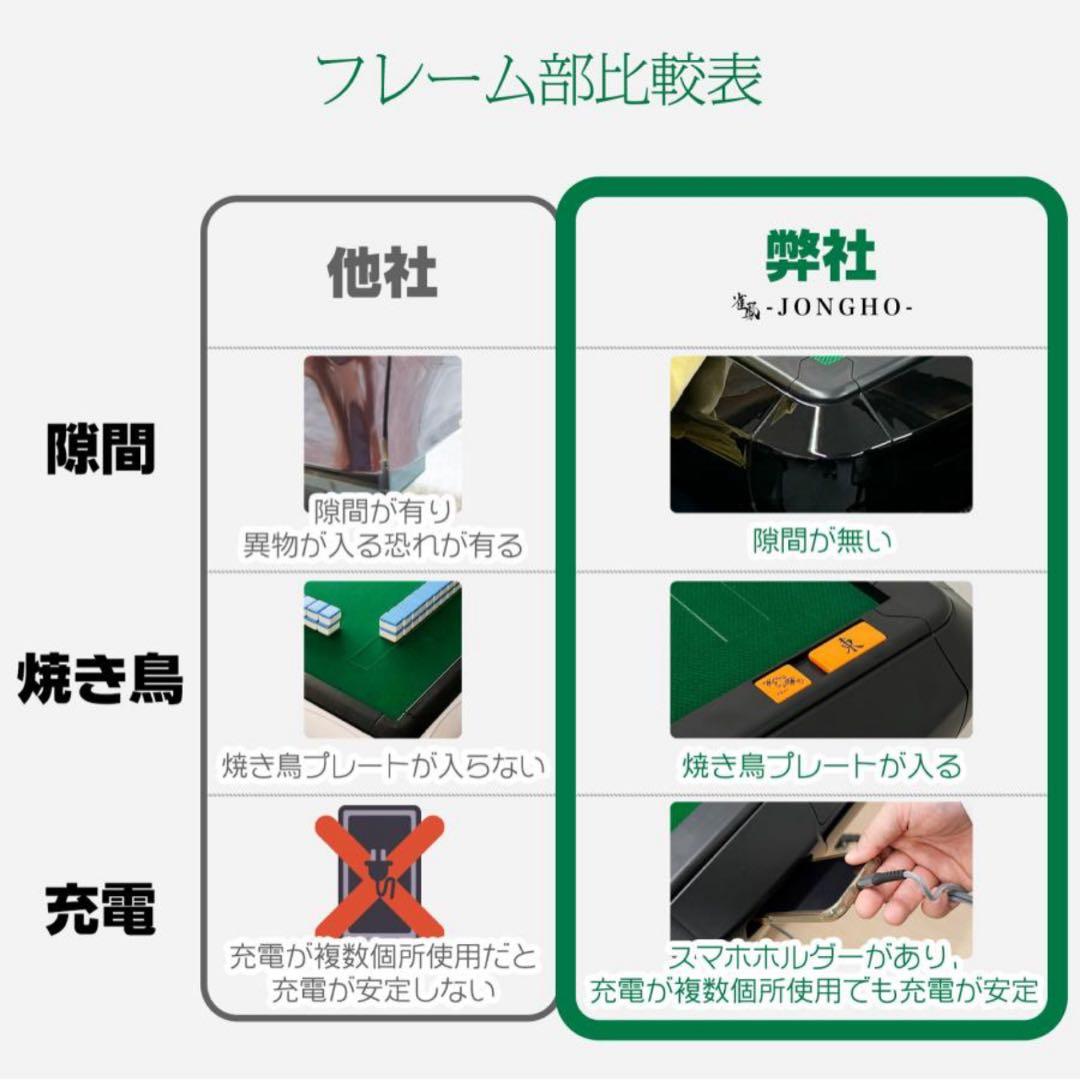 デジタル全自動麻雀卓 日本仕様 高品質牌