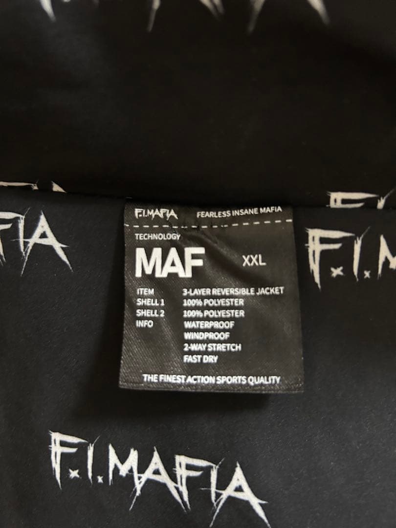 F.I. MAFIA リバーシブルジャケット XXL