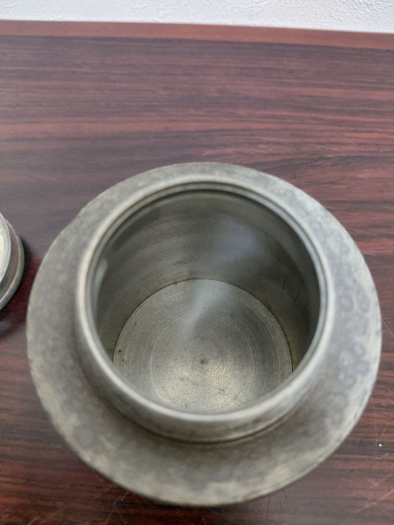 錫製 茶壺 在銘 茶道具 煎茶道具