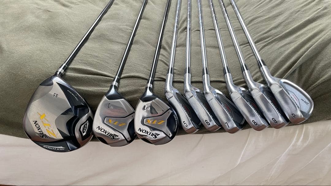 Srixon ZTX メンズゴルフクラブセット　9本