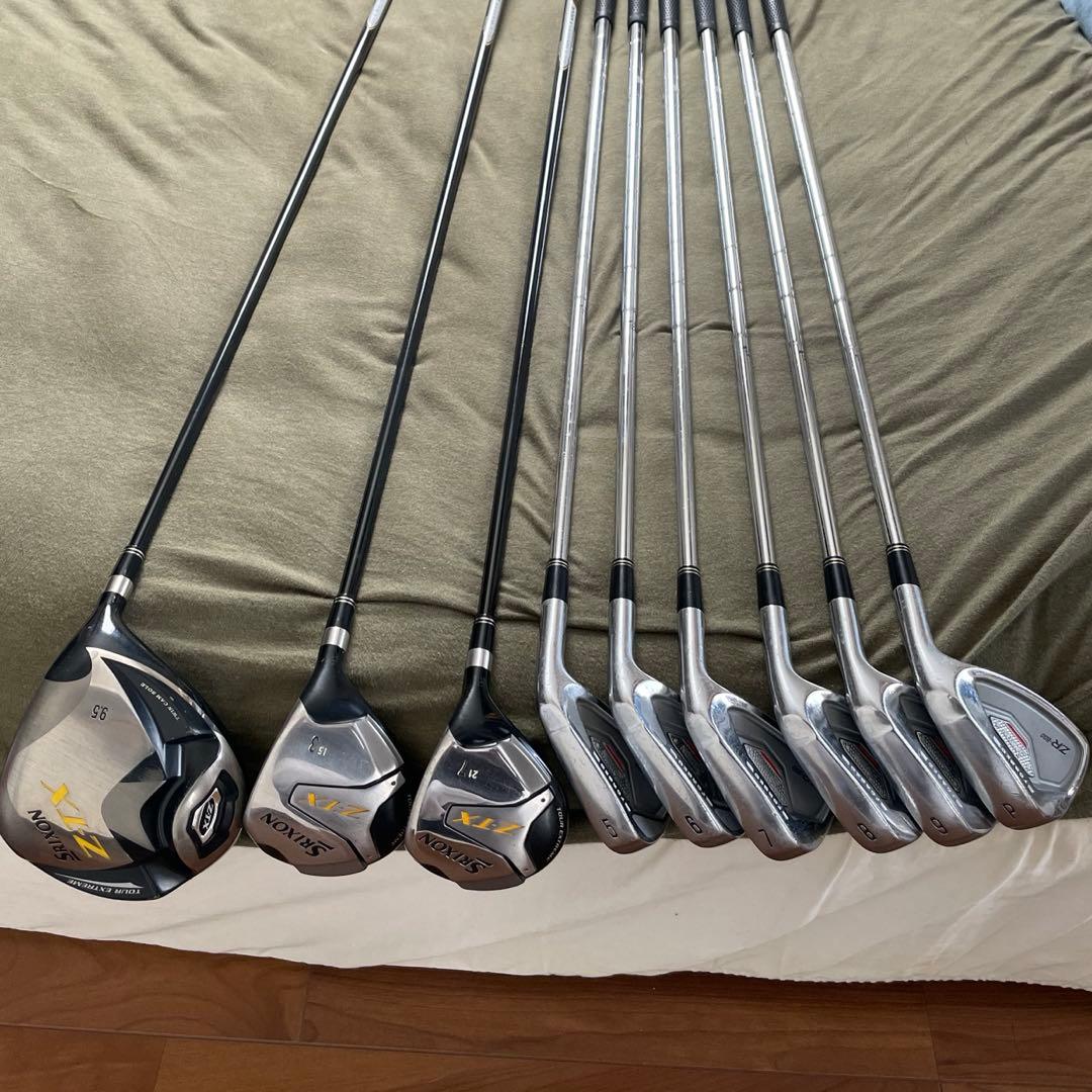 Srixon ZTX メンズゴルフクラブセット　9本