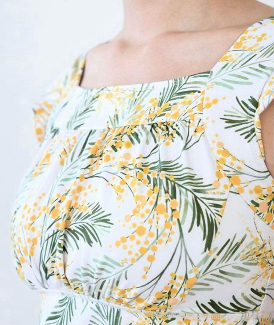 値下げ！新品タグ付 【SUKALA】 スプリングフラワーグレースブラトップＬ