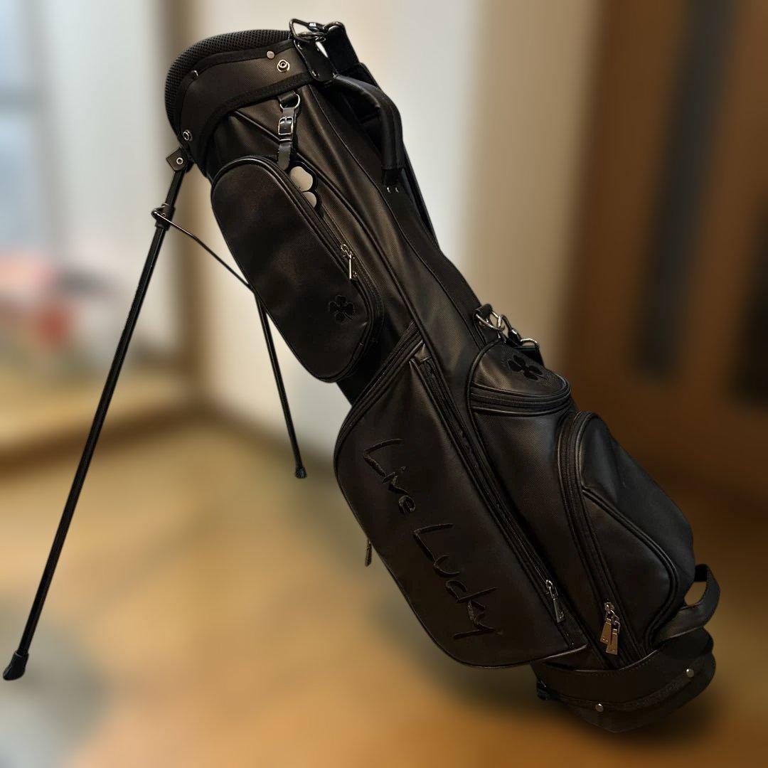 BLACK CLOVER ブラッククローバー スタンド キャディバッグ ブラック