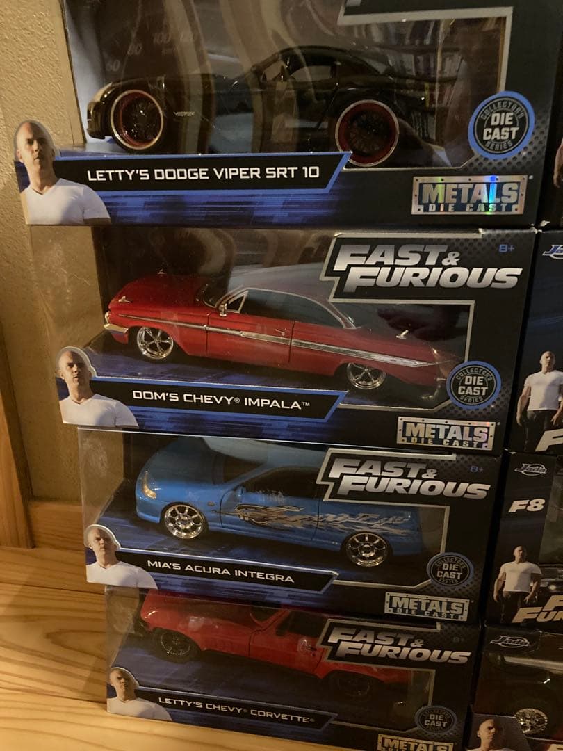 【たかワイルドスピード　1/24 8台セット