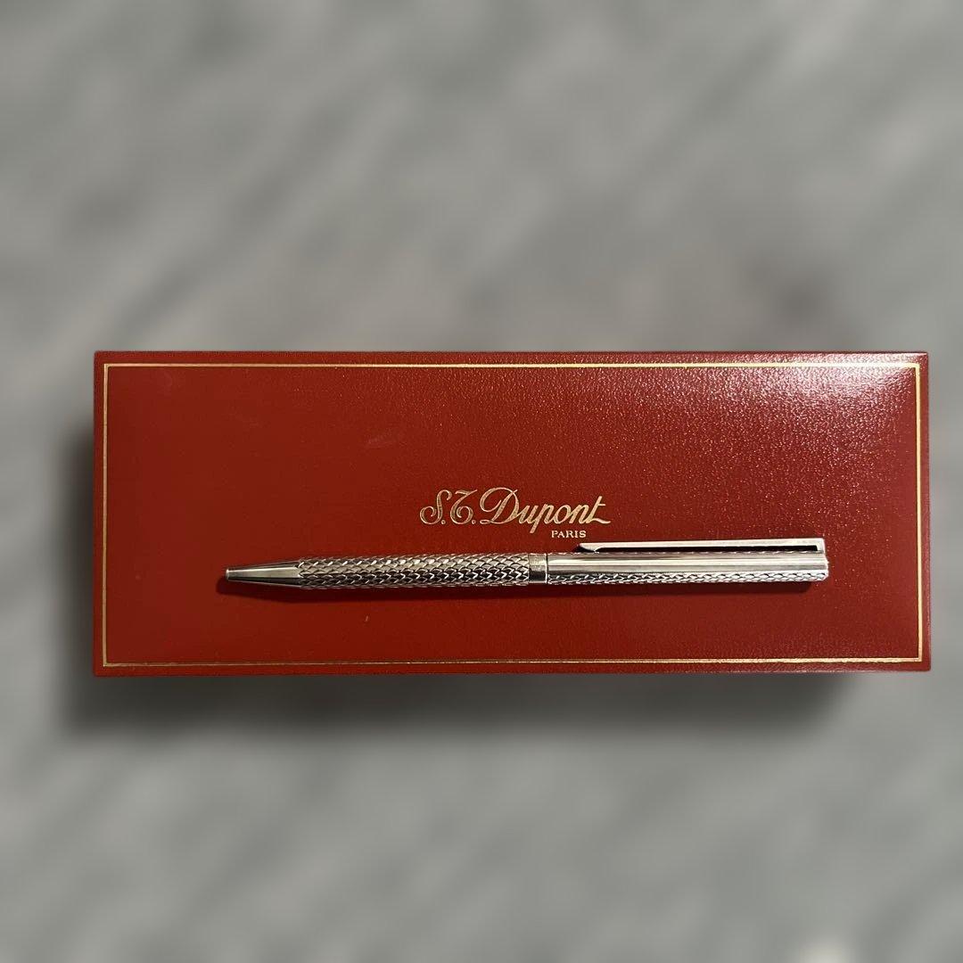 S.T. Dupont シルバーボールペン