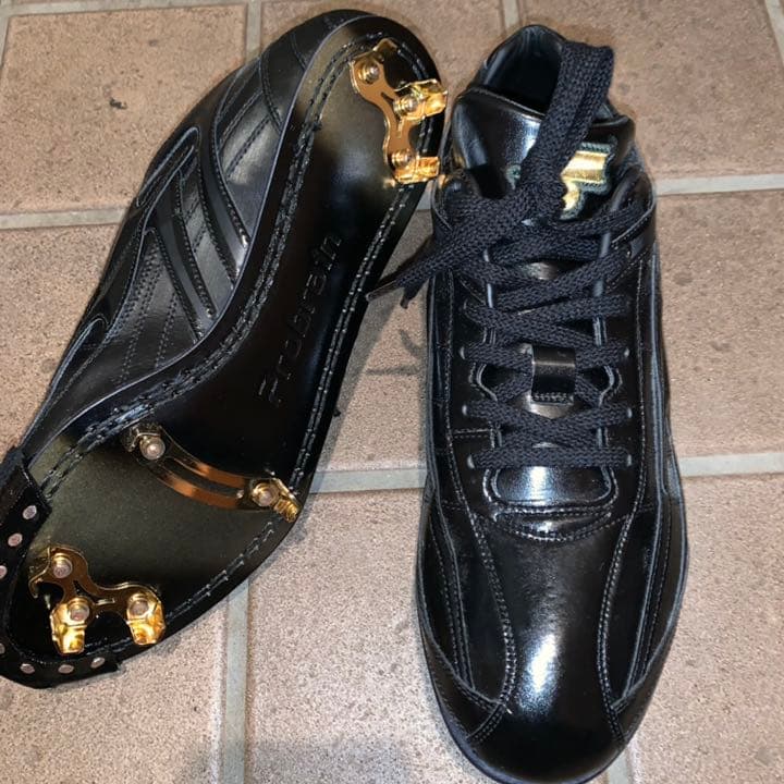 SSK プロブレイン 革底 金具スパイク