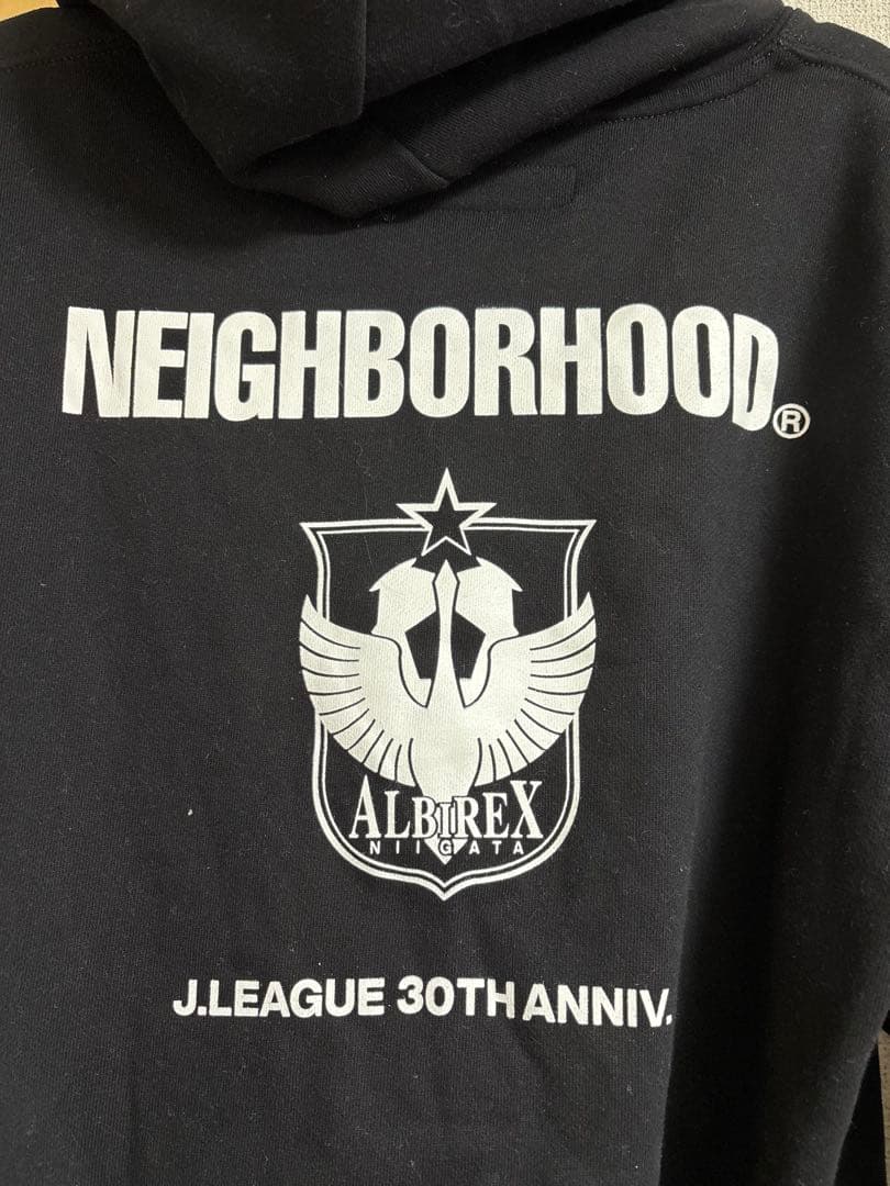 アルビレックス新潟×neighborhood J30 パーカー 黒　M 未使用