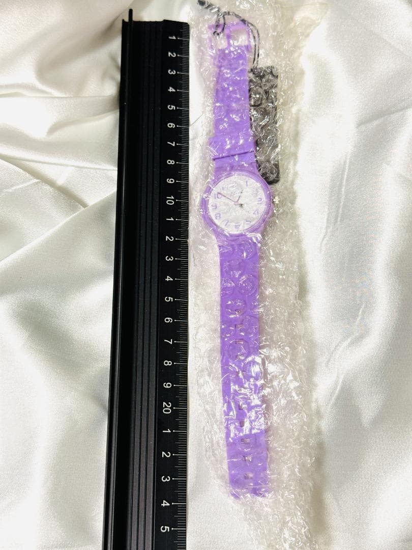 クロミちゃん アナログ シンプル パープル 腕時計 限定 海外 コラボ