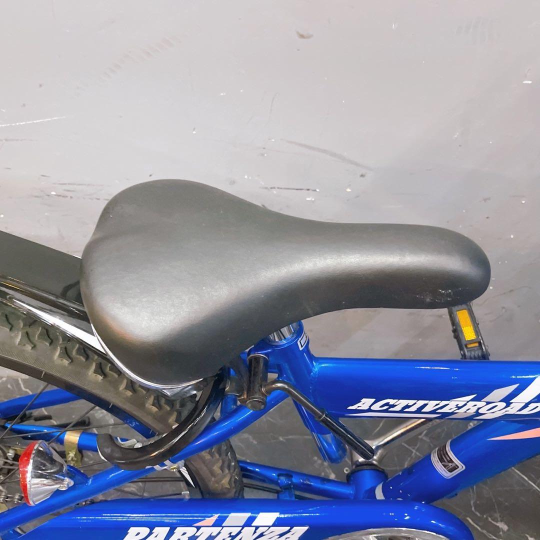 【957】《限定価格》子供用自転車 子供車 PARTENZA ブルー 24インチ