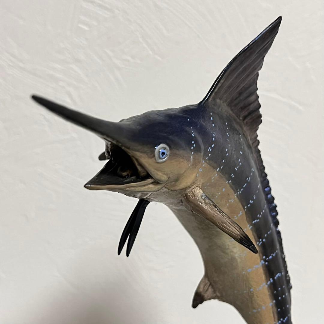 ワイランド Wyland 1995年制作　ブロンズ彫刻　カジキマグロ