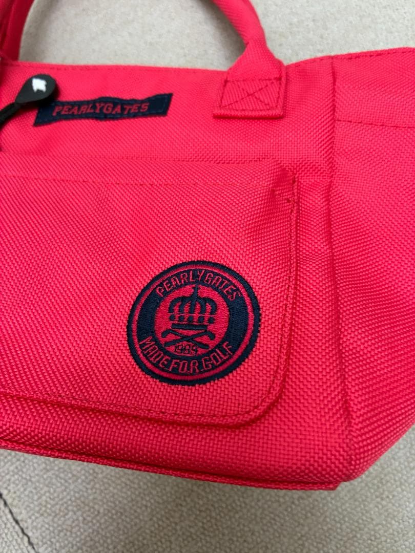 L02206）新品　パーリーゲイツ　王冠 マーク ゴルフ カート バック　ピンク