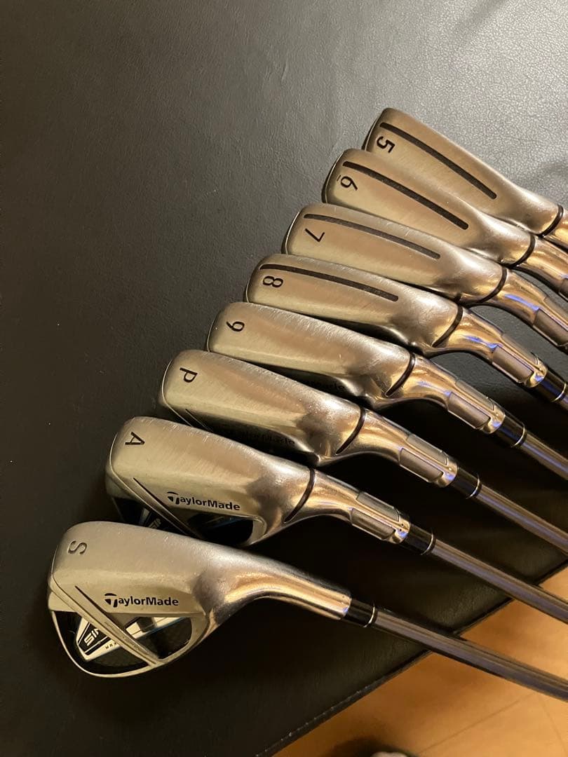 【8本セット】 TaylorMade SiM MAX アイアン 　テーラーメイド